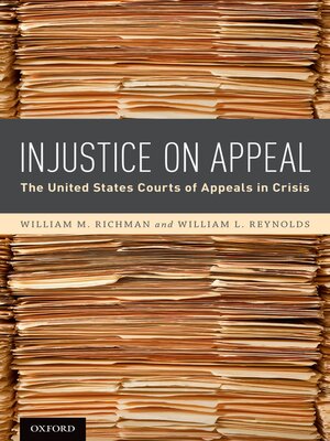 cover image of Injustice On Appeal